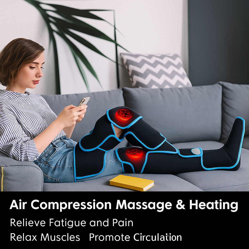 VigorFlow Air-C Ganzbein-Kompressionsmassagegerät - Luftkompressionstherapie