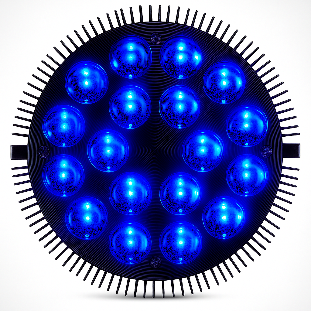 NovaGlow 460nm žárovka pro terapii modrým světlem — LED kosmetická lampa