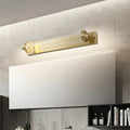 Apliques de pared de cobre para baño con diseño de estilo americano | livraina