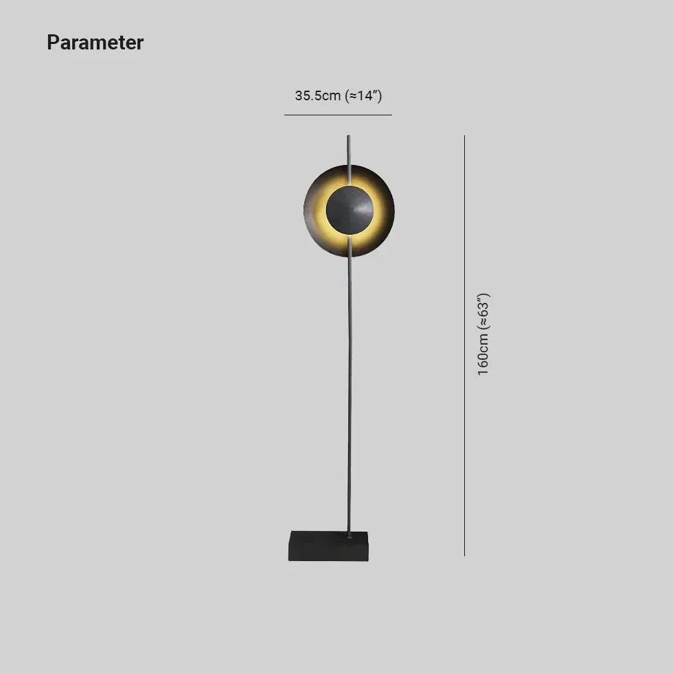 Lámpara de pie industrial retro de hierro para la sala de estar | livraina