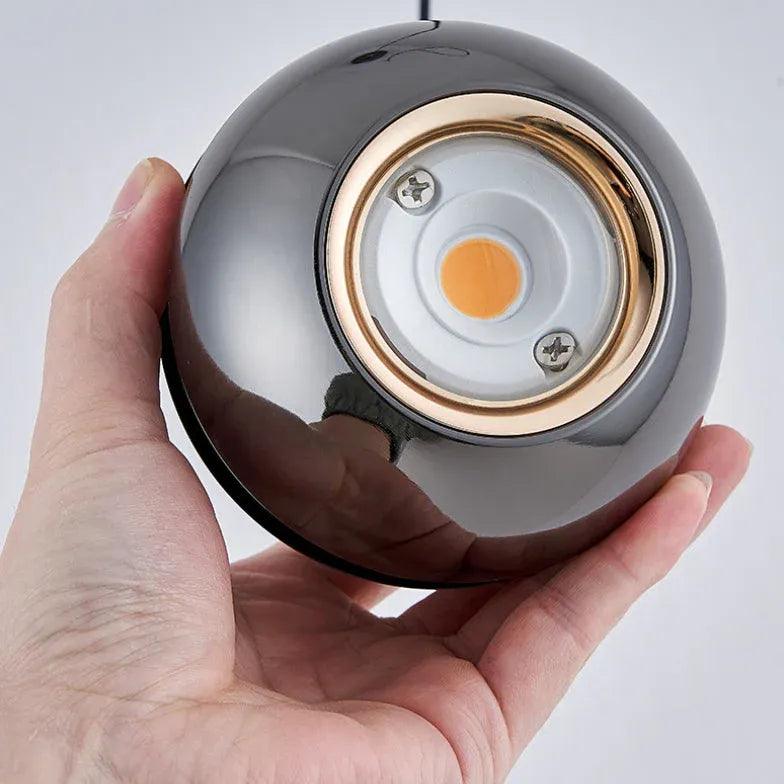 Lámpara colgante de esfera ajustable para dormitorio | livraina