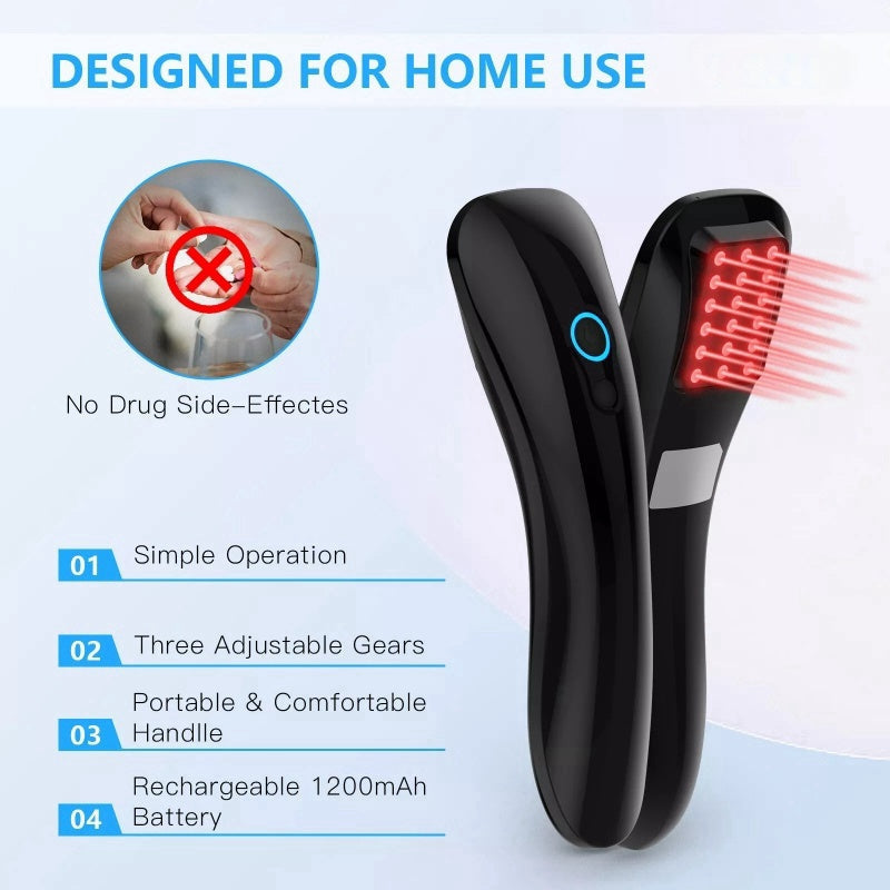Dispositivo portatile NovaRelief per alleviare il dolore — Luce rossa da 620 nm