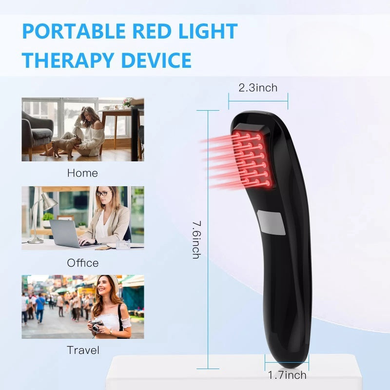 Dispositivo portatile NovaRelief per alleviare il dolore — Luce rossa da 620 nm