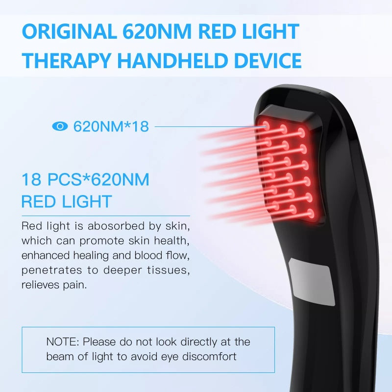 Dispositivo portatile NovaRelief per alleviare il dolore — Luce rossa da 620 nm