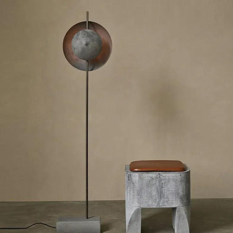 Lámpara de pie industrial retro de hierro para la sala de estar | livraina