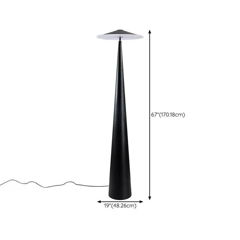 Golvlampa för vardagsrum med nordisk svampdesign | livraina