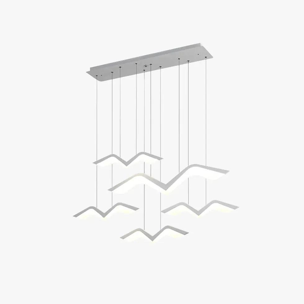 Kreative kunstvolle Möwen-Pendelleuchten für die Küchendecke | livraina