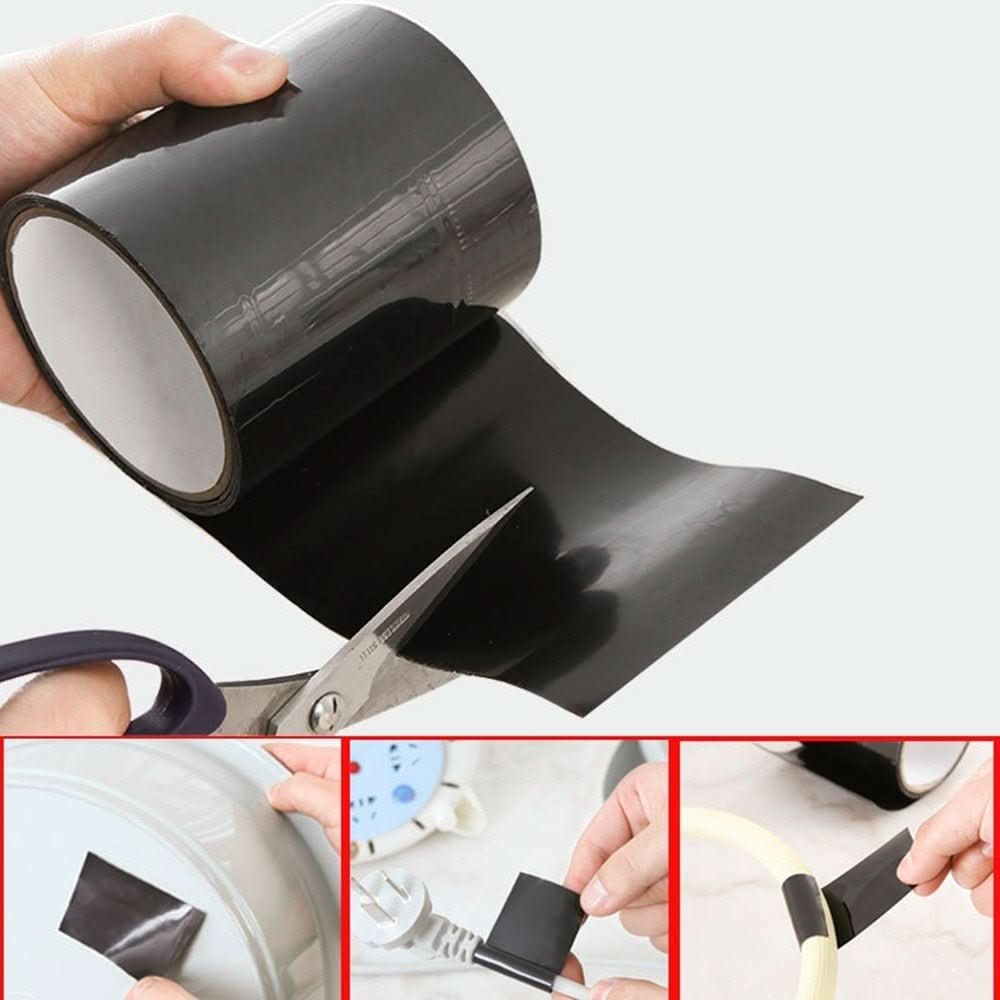 AquaGuard Heavy Duty Waterproof Tape — Rychletěsnicí tmel proti únikům na mokrém povrchu