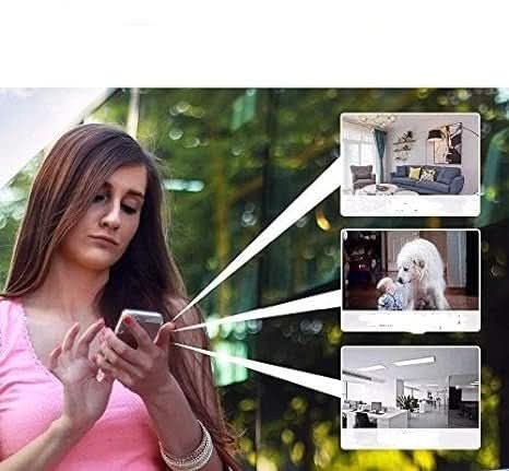 كاميرا المراقبة اللاسلكية المصغرة GuardNova بدقة 1080p — تنبيهات عند اكتشاف الحركة
