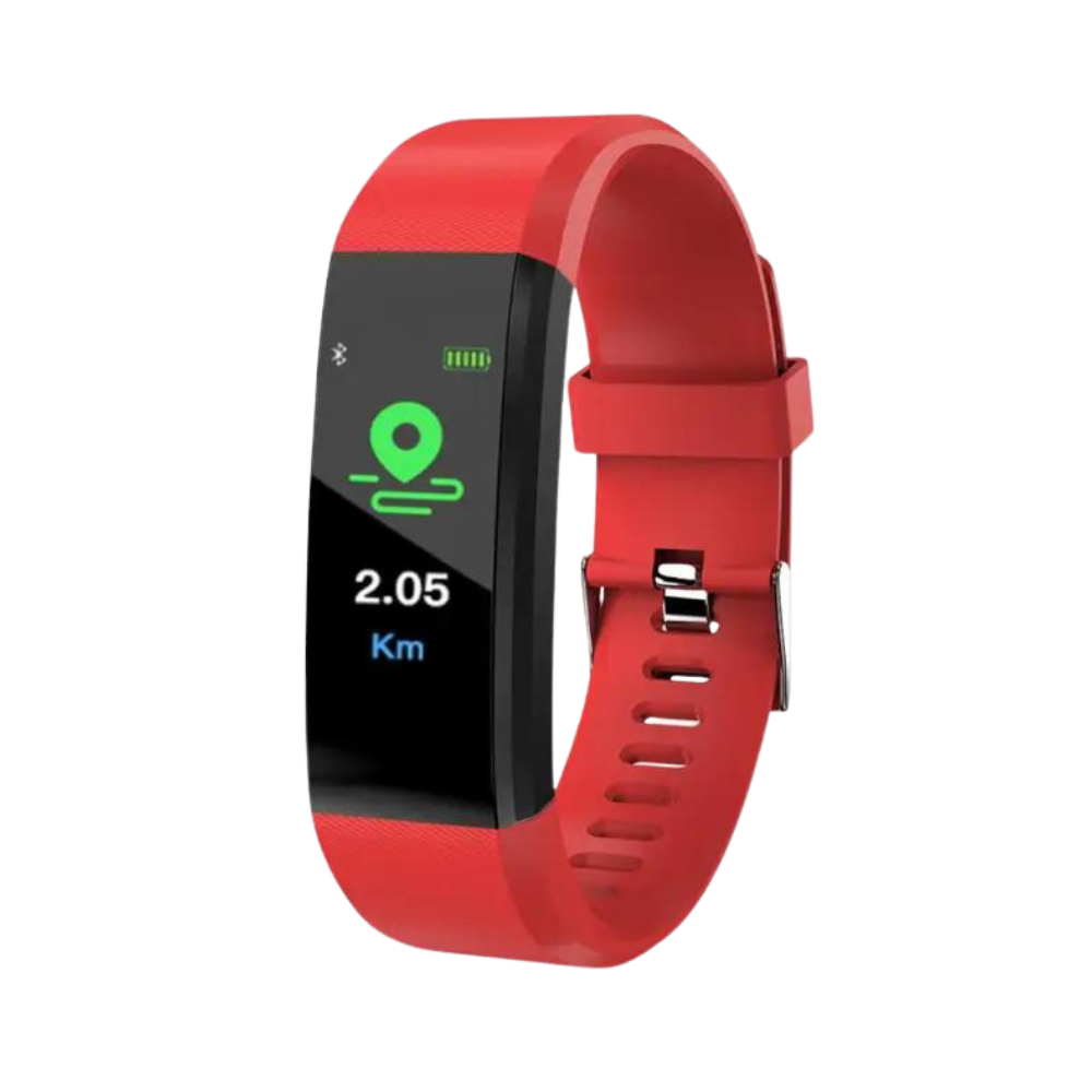 Senioren-Smartwatch — Vereinfachte Benutzeroberfläche zur Überwachung von Herzfrequenz und Blutdruck