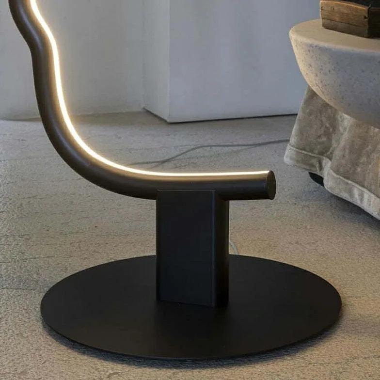 Kreativní stojací lampa s obličejem do obývacího pokoje | livraina