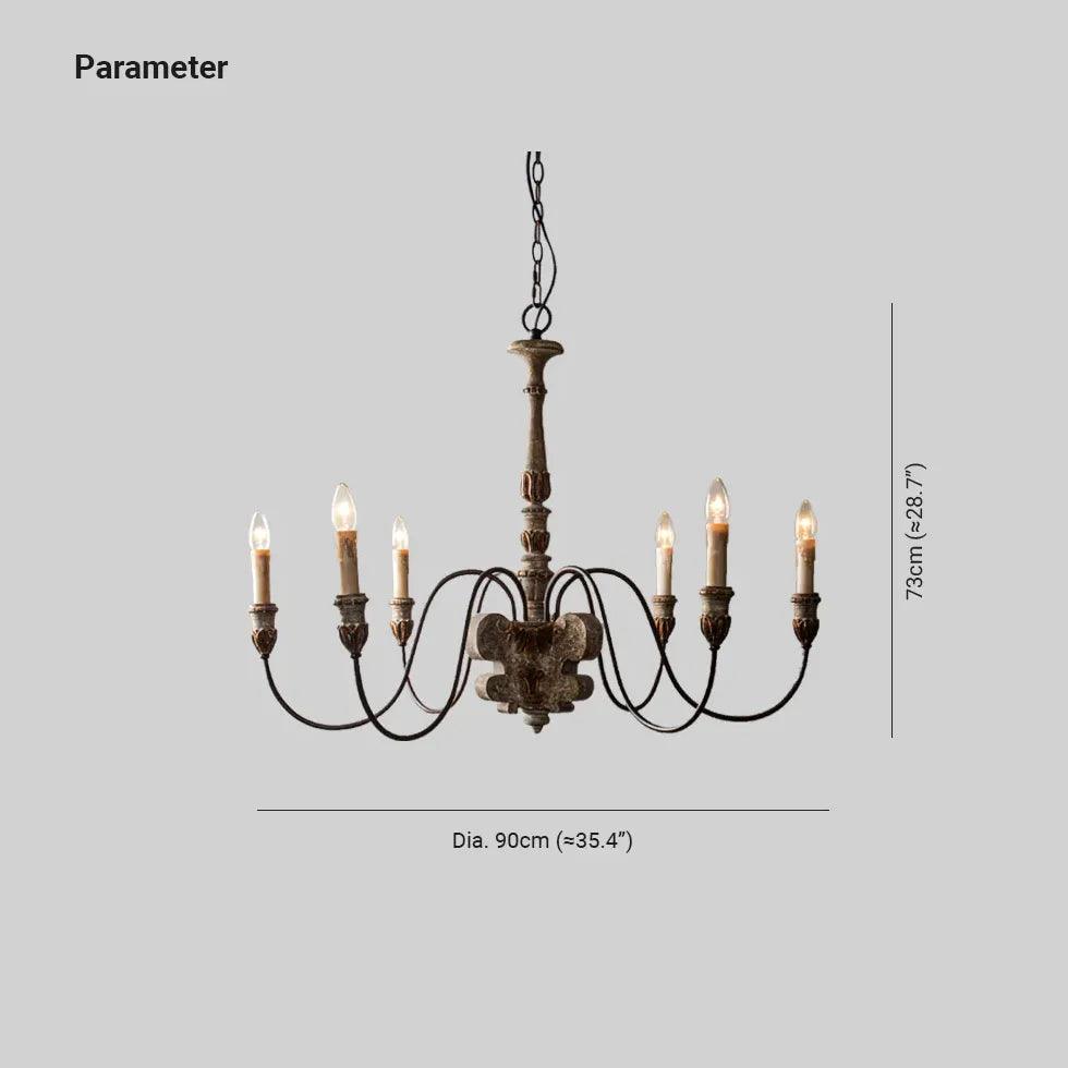 Candelabru vintage franțuzesc din metal bronz | livraina