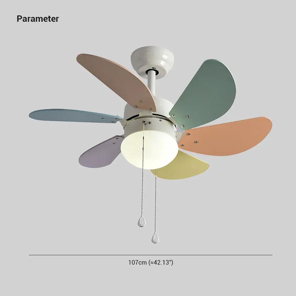 Plafondventilator met LED-verlichting voor kinderen | livraina