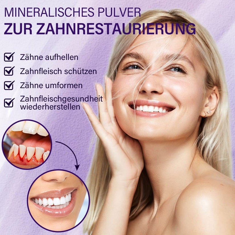 Natural Mineral Powder for Dental Care - Strengthen & Protect Your Smile | livraina