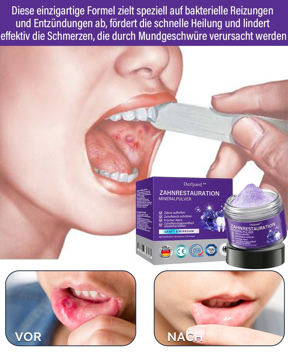 Natural Mineral Powder for Dental Care - Strengthen & Protect Your Smile | livraina