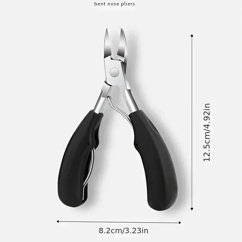 GripNail Pro -varpaankynsisakset — ergonominen muotoilu paksuille kynsille
