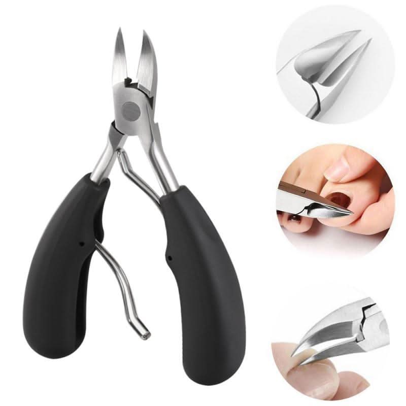 GripNail Pro -varpaankynsisakset — ergonominen muotoilu paksuille kynsille