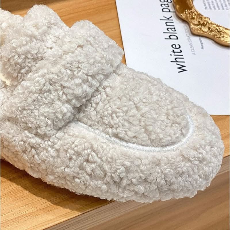 Zimní pantofle CozyNest — elegantní plyšové pohodlí pro chladné dny
