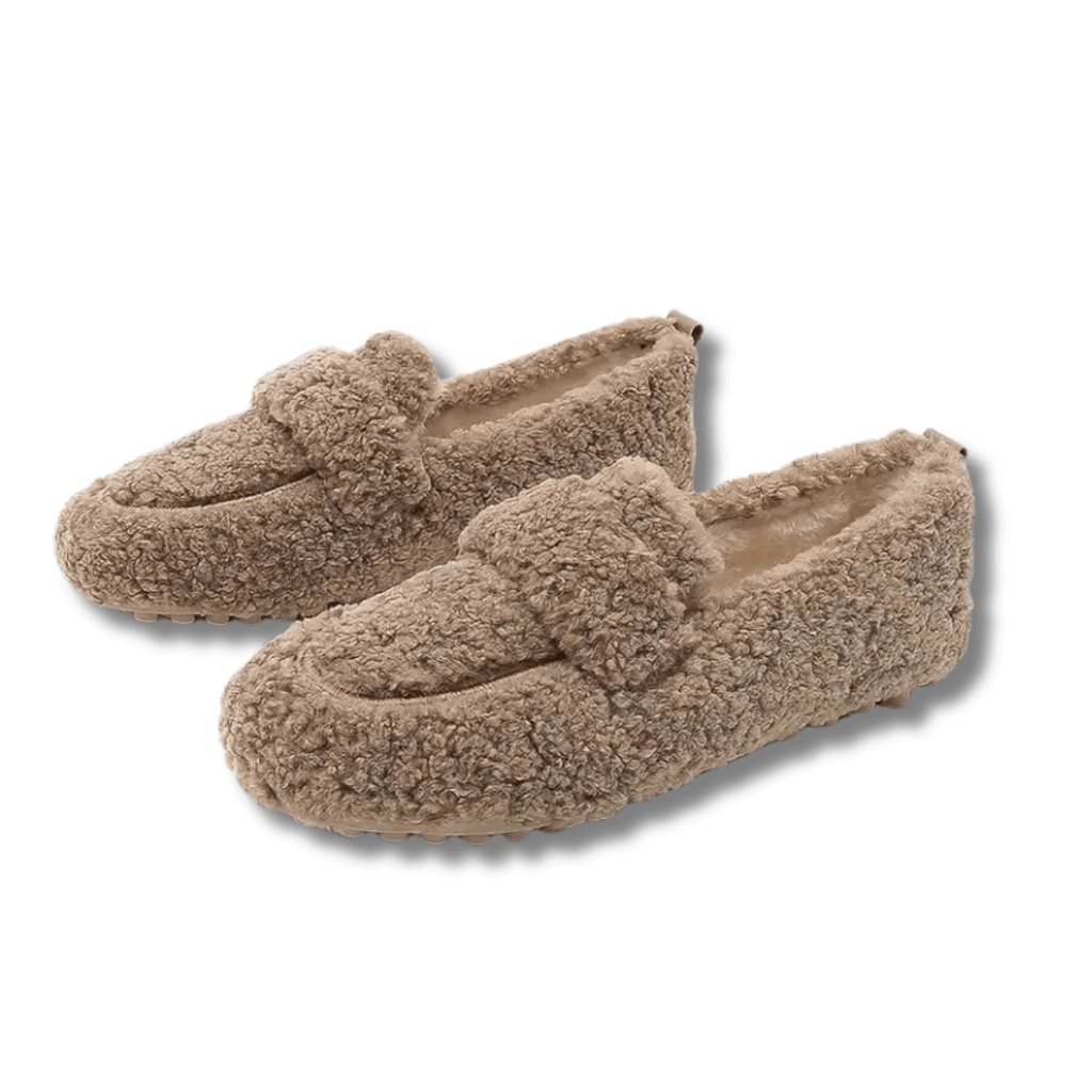 Zimní pantofle CozyNest — elegantní plyšové pohodlí pro chladné dny