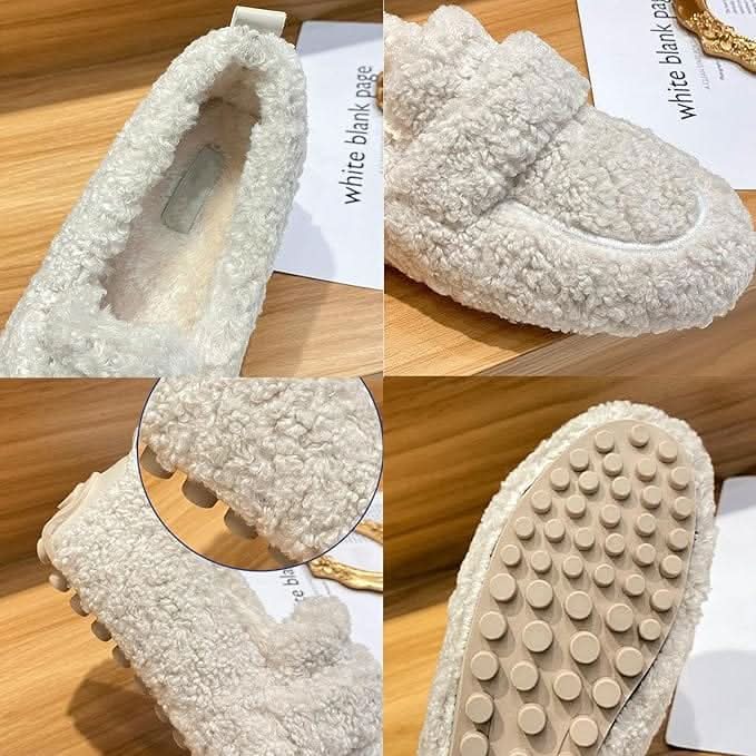 Zimní pantofle CozyNest — elegantní plyšové pohodlí pro chladné dny