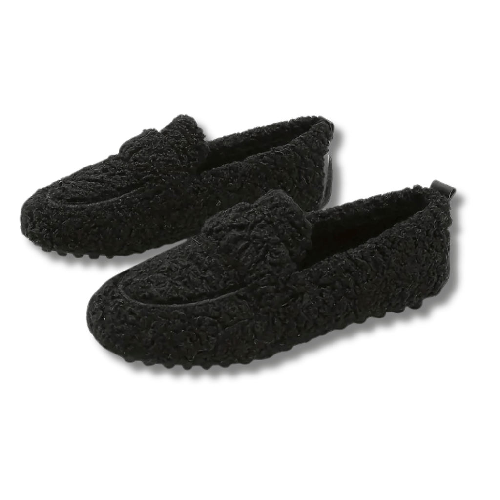 Zimní pantofle CozyNest — elegantní plyšové pohodlí pro chladné dny