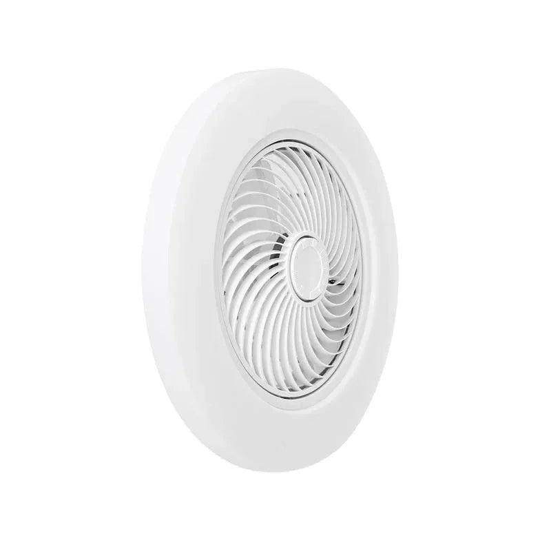 Kruhové moderní stropní ventilátory s LED světly | livraina