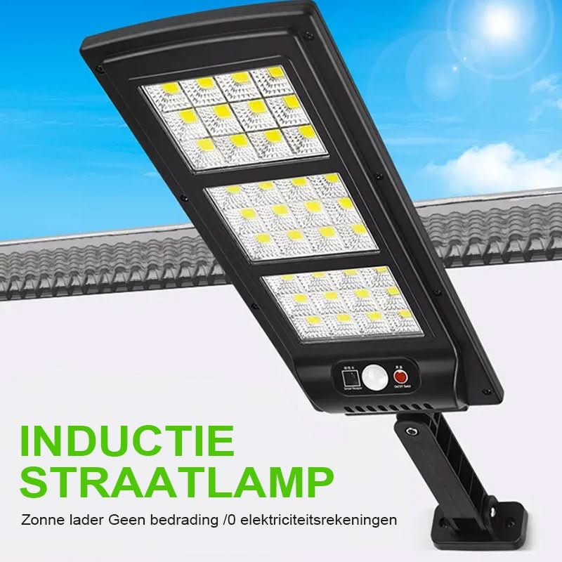 مصباح الحديقة اللاسلكي LED SunNova — مستشعر حركة، IP65، جهاز تحكم عن بُعد