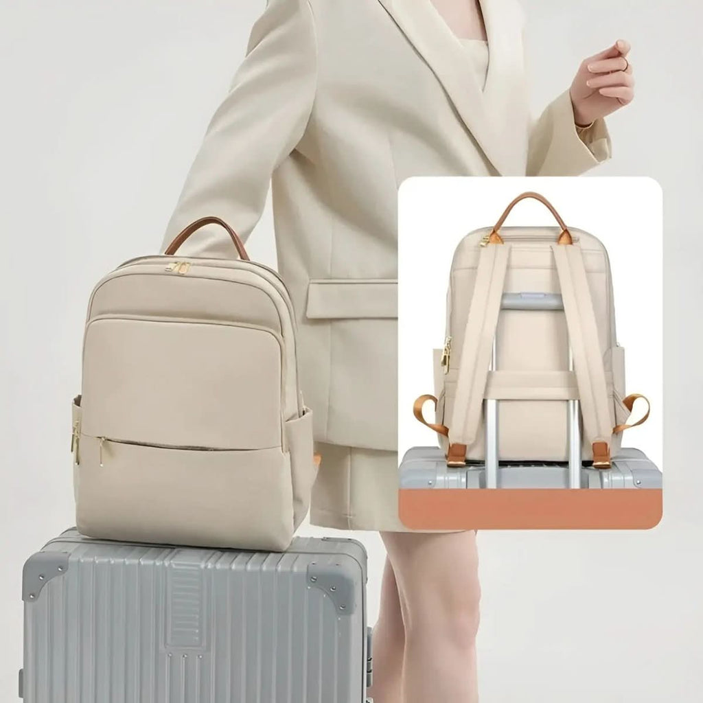 Sac à dos multifonctionnel pour femme Mira — Résistant aux intempéries, 2 compartiments
