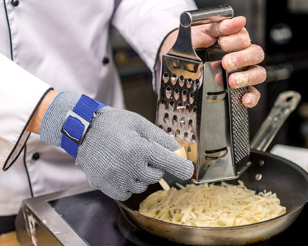 Gants en acier inoxydable ApexGuard Pro — Résistance maximale aux coupures