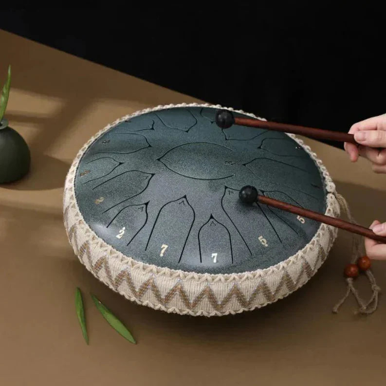 Tromme for mindfulness og avslapning — beroligende musikkinstrument for alle aldre