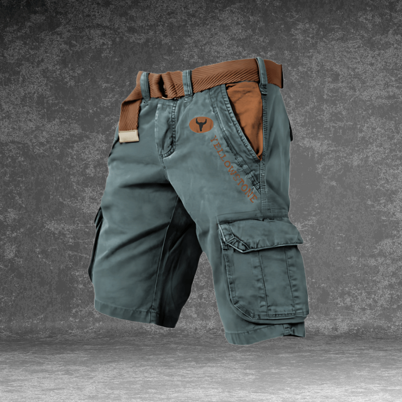 NovaTrail pánské cargo šortky — odolný polyester, praktické kapsy