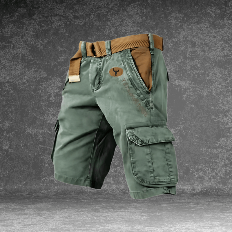 NovaTrail pánské cargo šortky — odolný polyester, praktické kapsy
