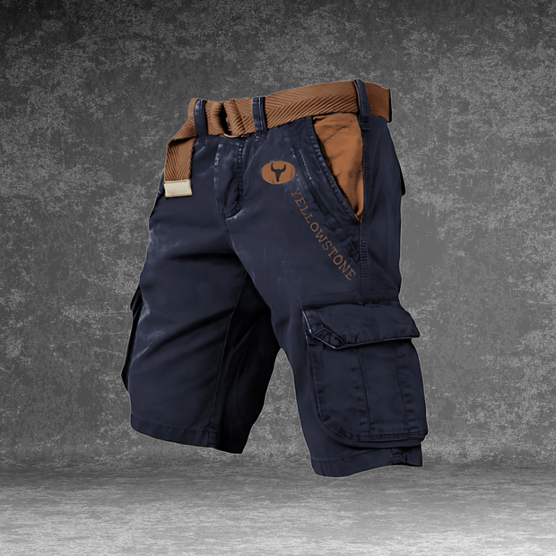 NovaTrail pánské cargo šortky — odolný polyester, praktické kapsy