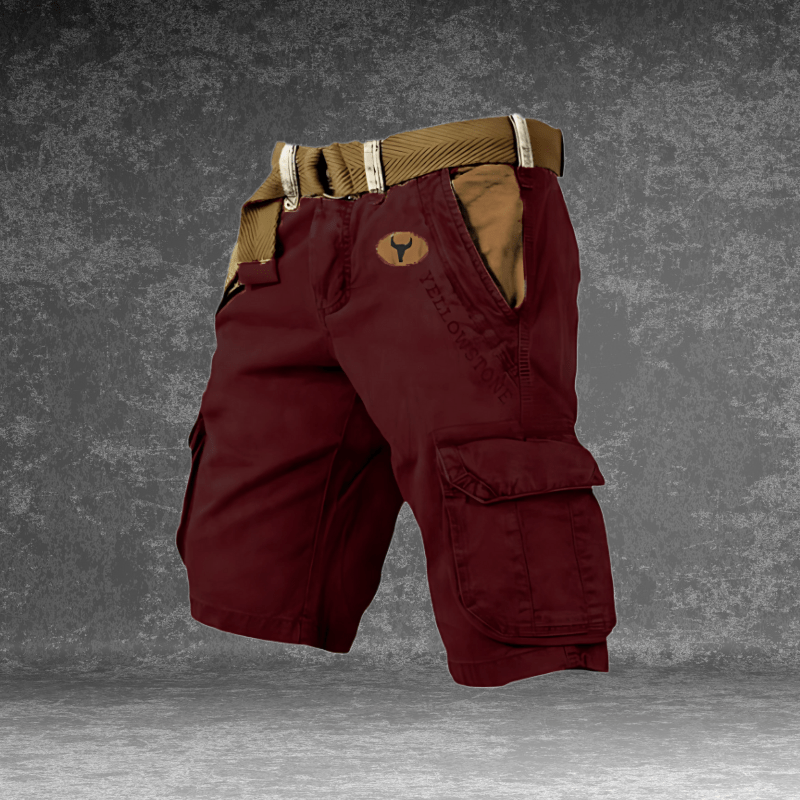 NovaTrail pánské cargo šortky — odolný polyester, praktické kapsy