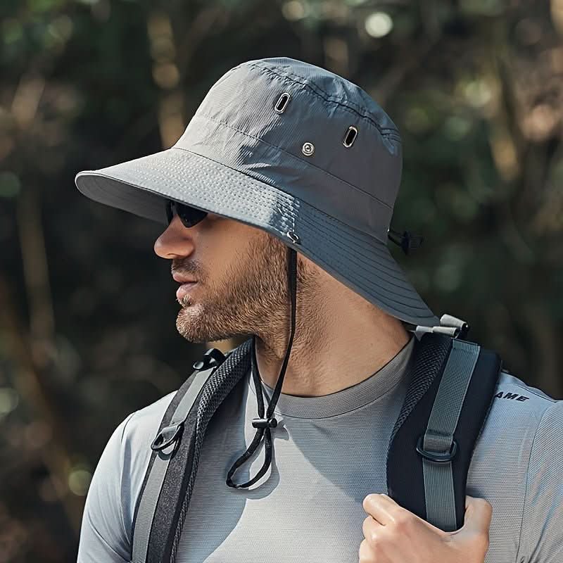 Chapeau de soleil respirant AeroShade — Large bord, protection UV