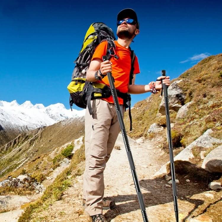 SummitPulse vielseitiger taktischer Trekkingstock – faltbar und tragbar