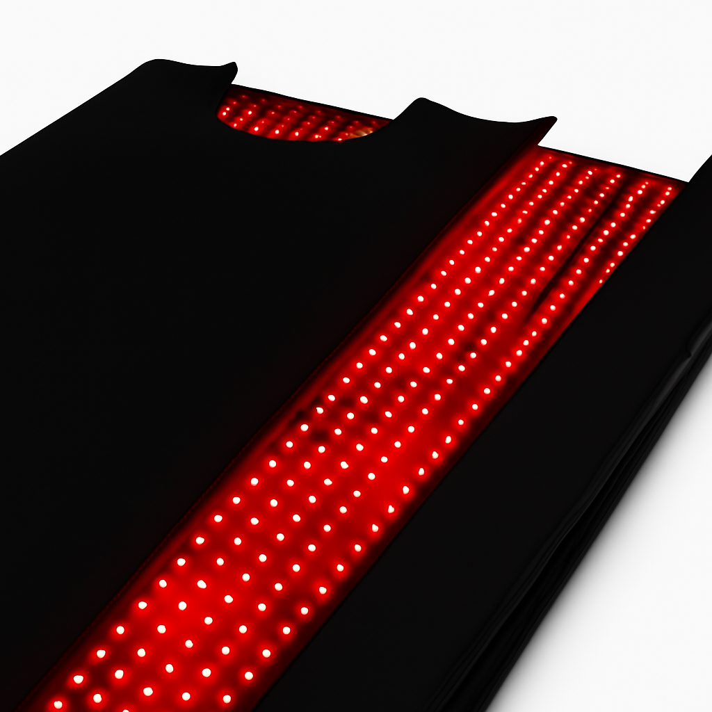 Rødt lys-matte for hele kroppen — 2320 LED-er, 660nm/850nm