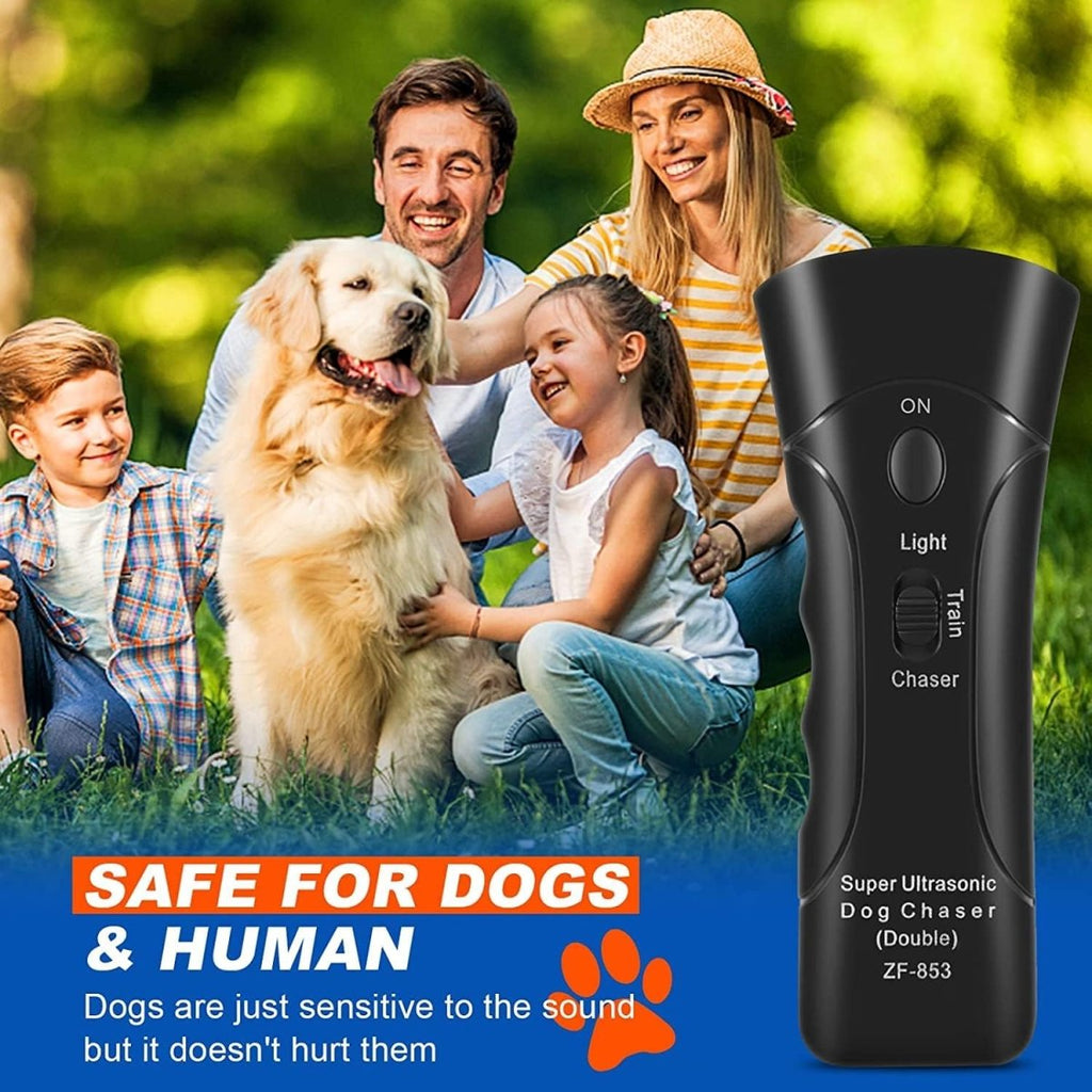 AeroGuard ultrasoon blafafschrikmiddel voor honden - training met één knop