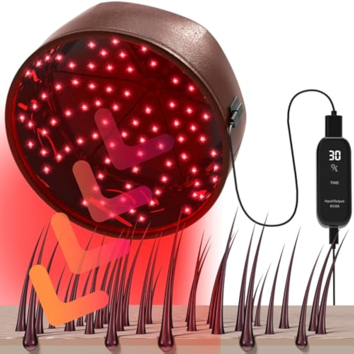 Čepice pro obnovu růstu vlasů pomocí laseru 1.0 - laserová terapie s nízkou intenzitou
