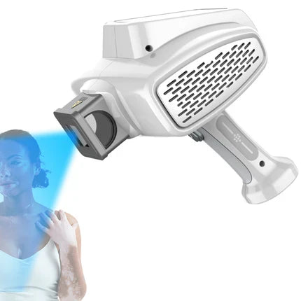 Lampada per fototerapia UVB 308 Nm — 3-in-1 per viso, collo e arti