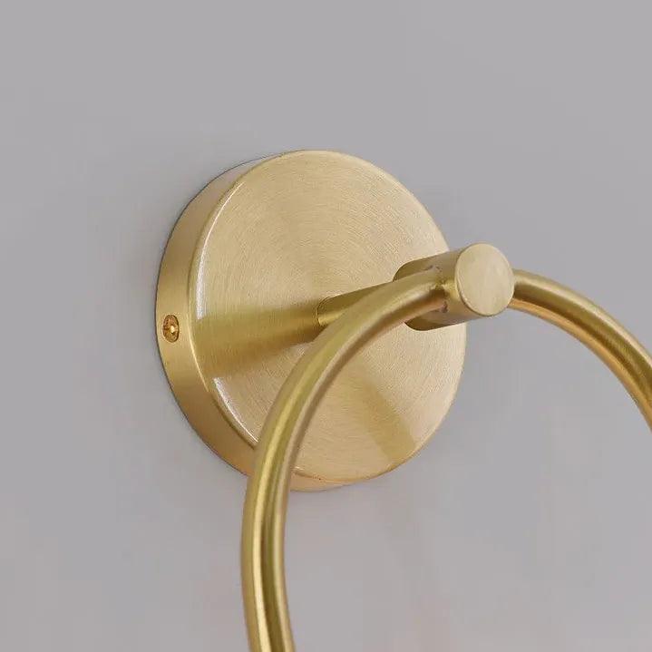 Messing-Wandleuchte mit Doppelglobus-Design | livraina