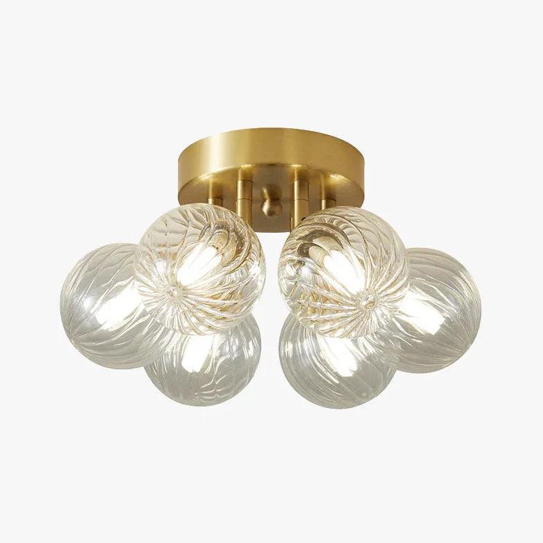 Takglasarmatur med mässingskuldesign | livraina
