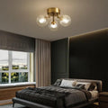 Takglasarmatur med mässingskuldesign | livraina