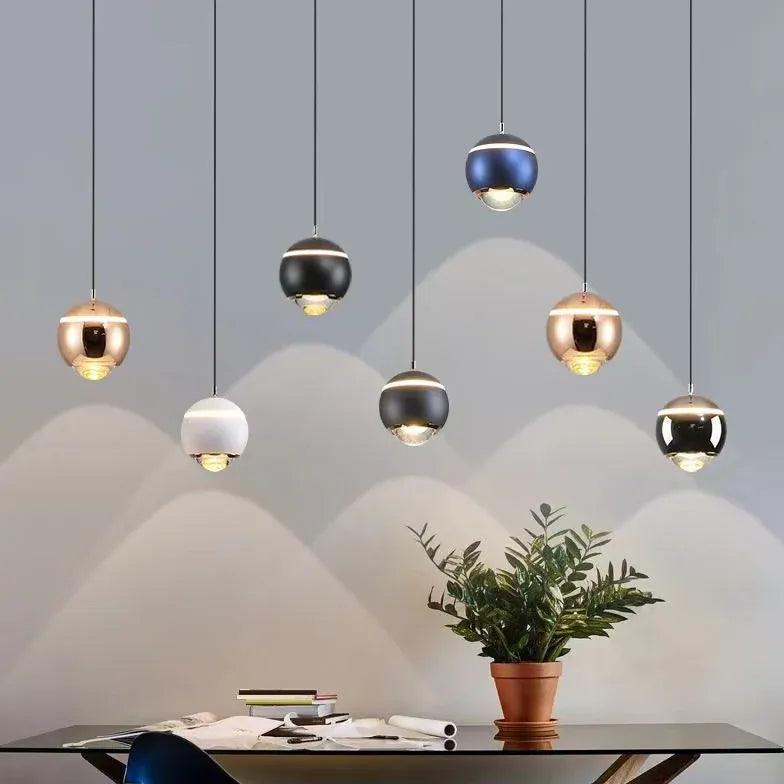 Lampada a sospensione minimalista orientabile per camera da letto | livraina