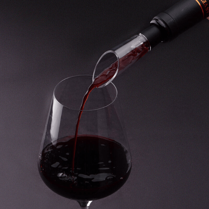 Aurelo Elektrischer 4-in-1-Weinöffner — Korkenzieher, Belüfter & Verschluss
