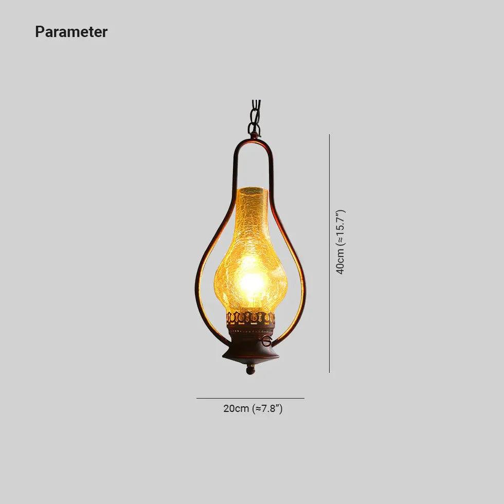 Lampă suspendată din alamă periată, cu design vintage industrial de bar | livraina