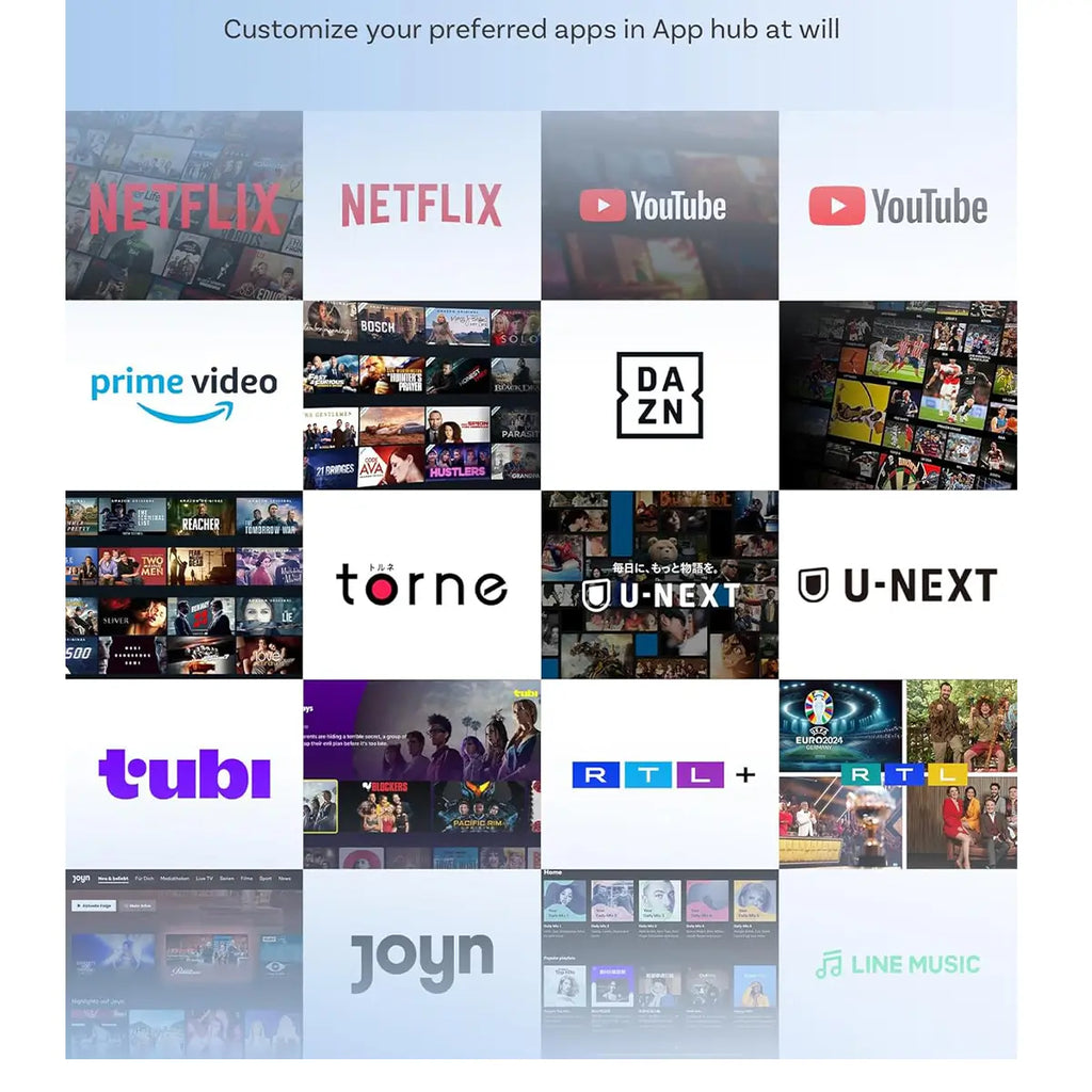 NovaLink vezeték nélküli CarPlay- és Android Auto-adapter — Beépített alkalmazásközpont