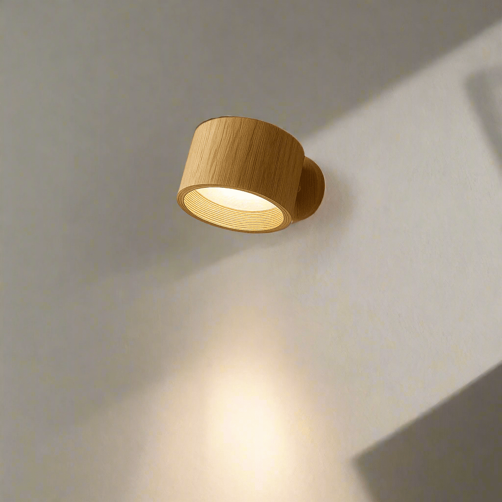 NovaGlow trådlös LED-lampa — roterbart lamphuvud med 360-graders rotation
