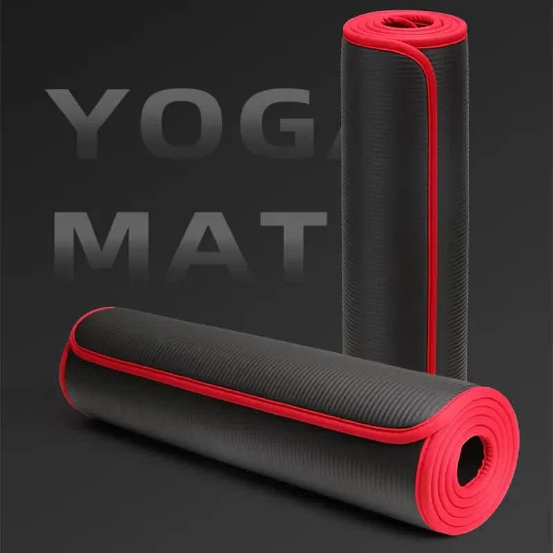 CalmFlex extra tjock halkfri yogamatta — dämpat grepp